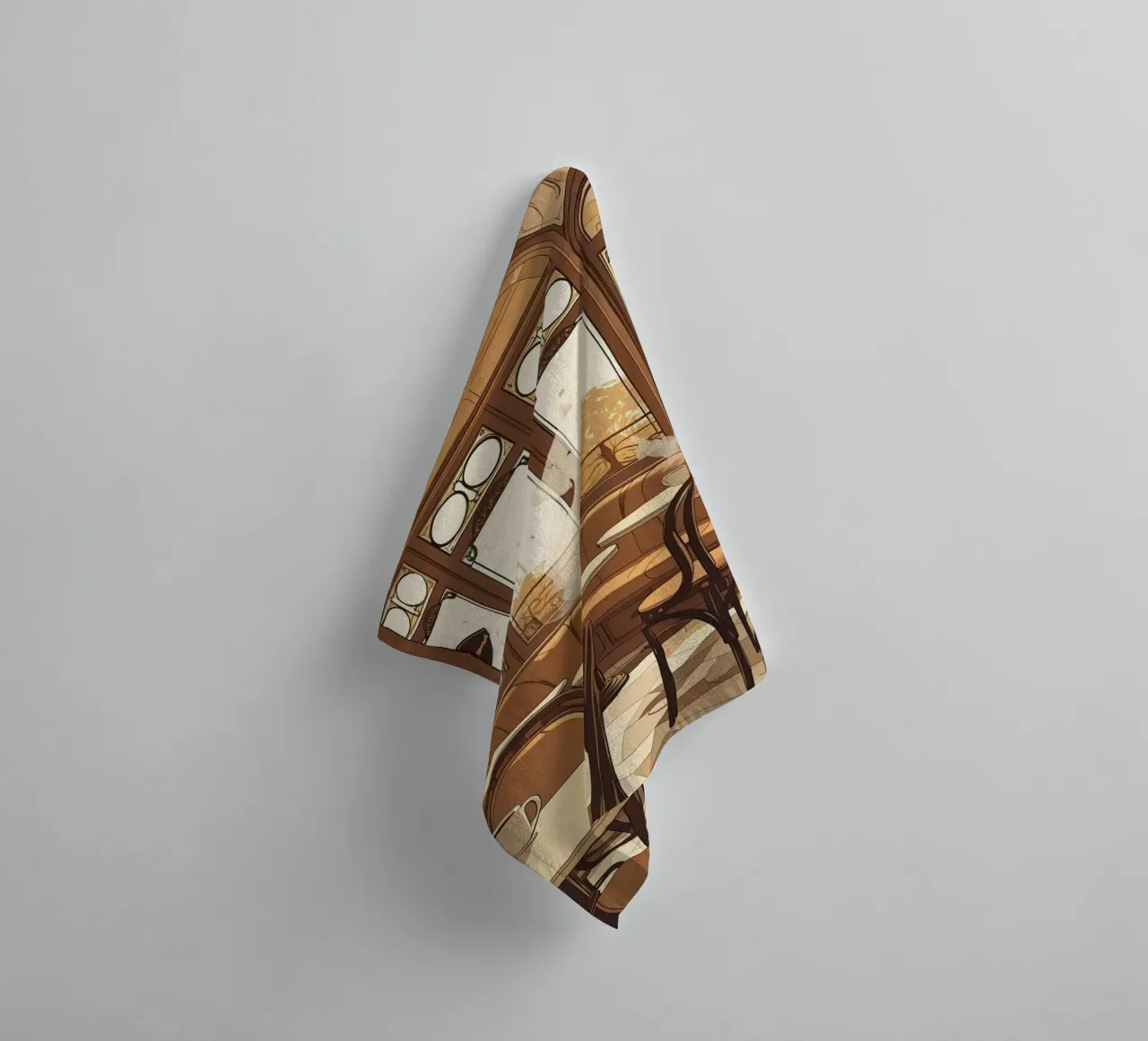table de café serviette de bain de cofa home
