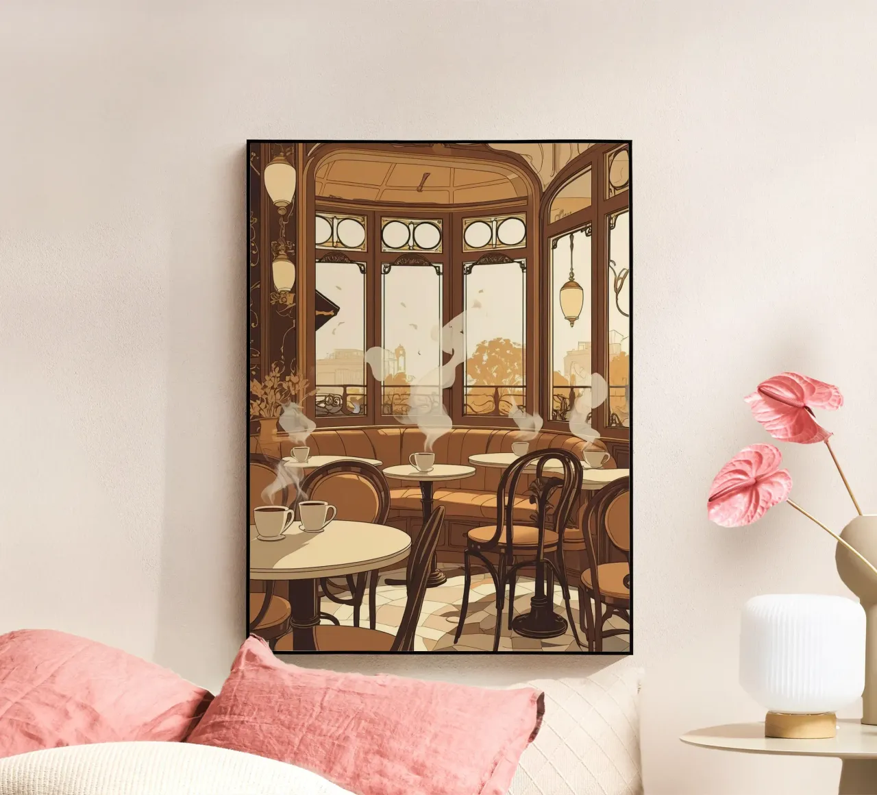 table de café plexiglas de cofa home