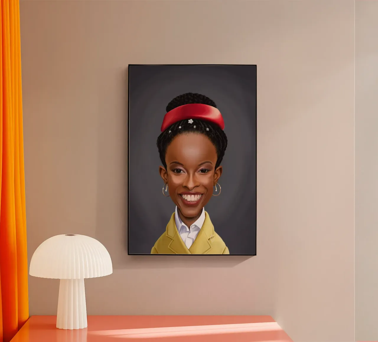 Amanda Gorman plexiglass da Rob Art | Illustration