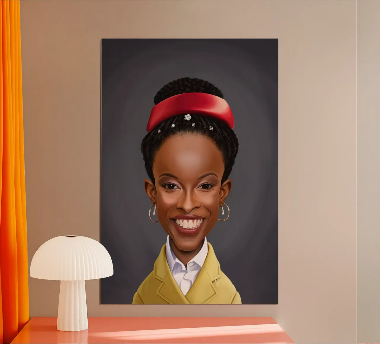 Amanda Gorman poster da Rob Art | Illustration