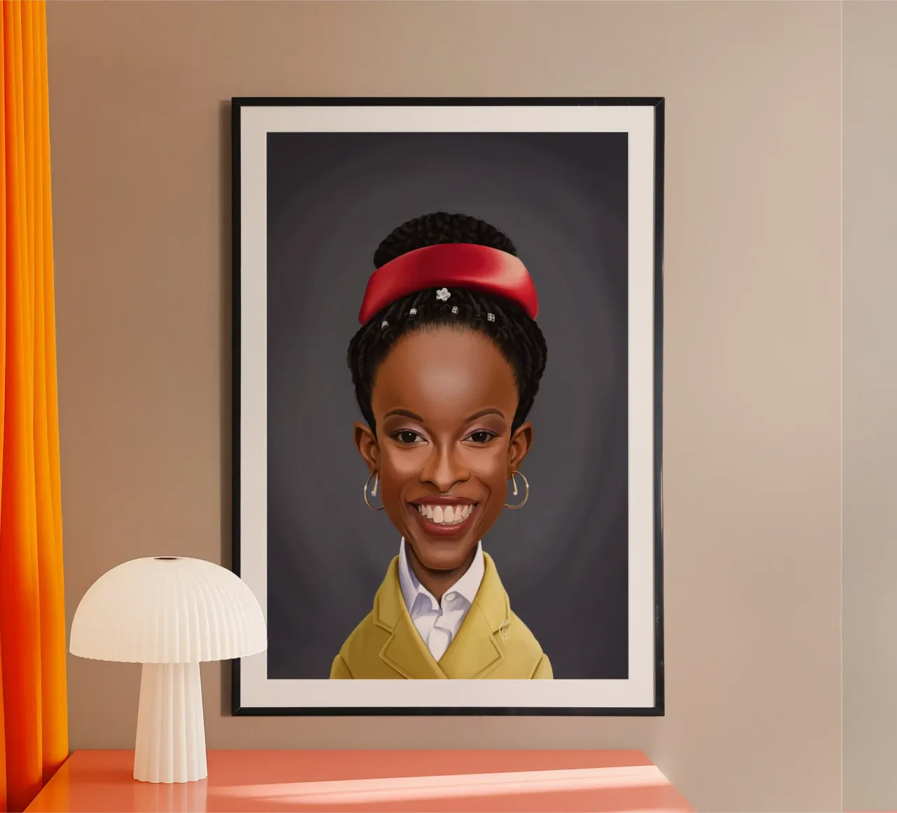 Amanda Gorman poster da Rob Art | Illustration