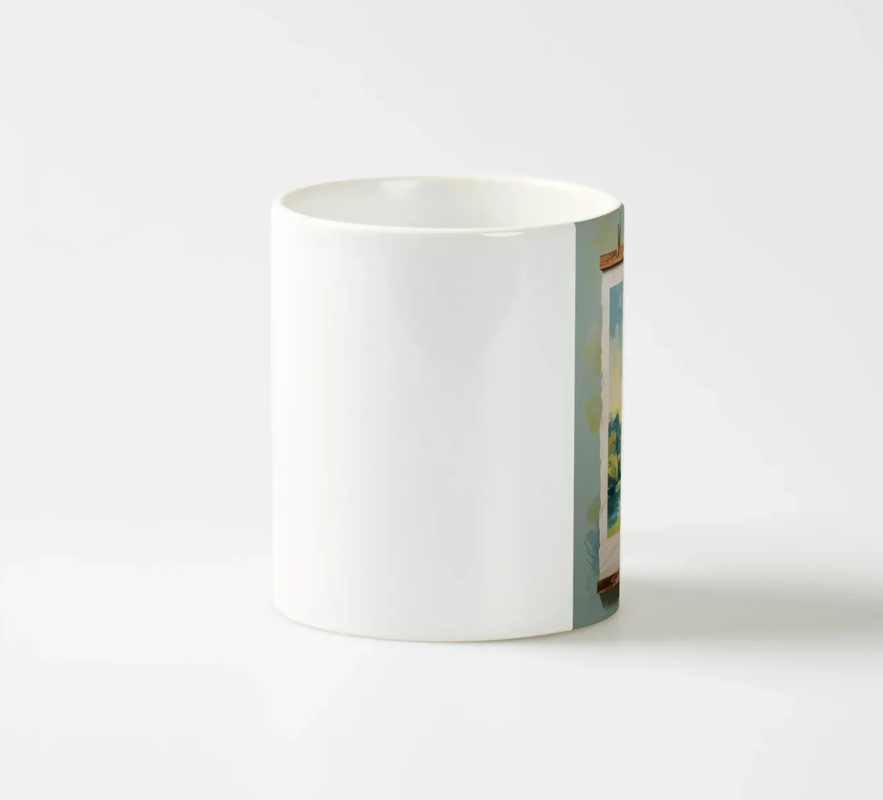 alberi stagno tazza in ceramica da cofa home