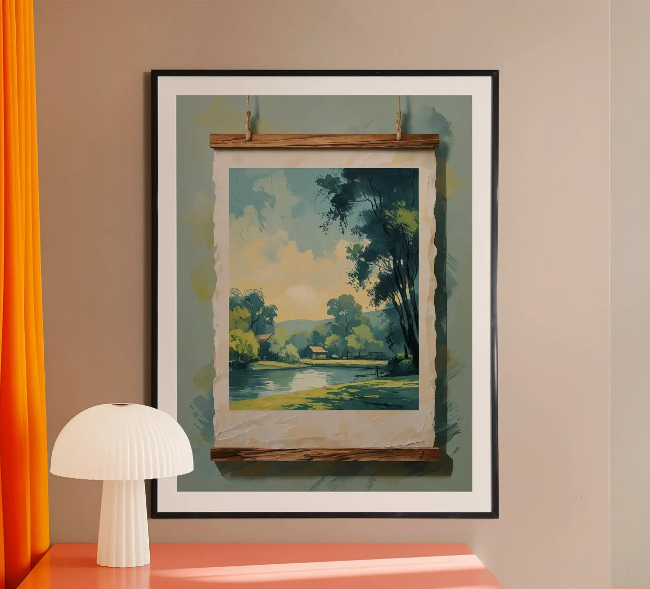alberi stagno carta hahnemühle da cofa home