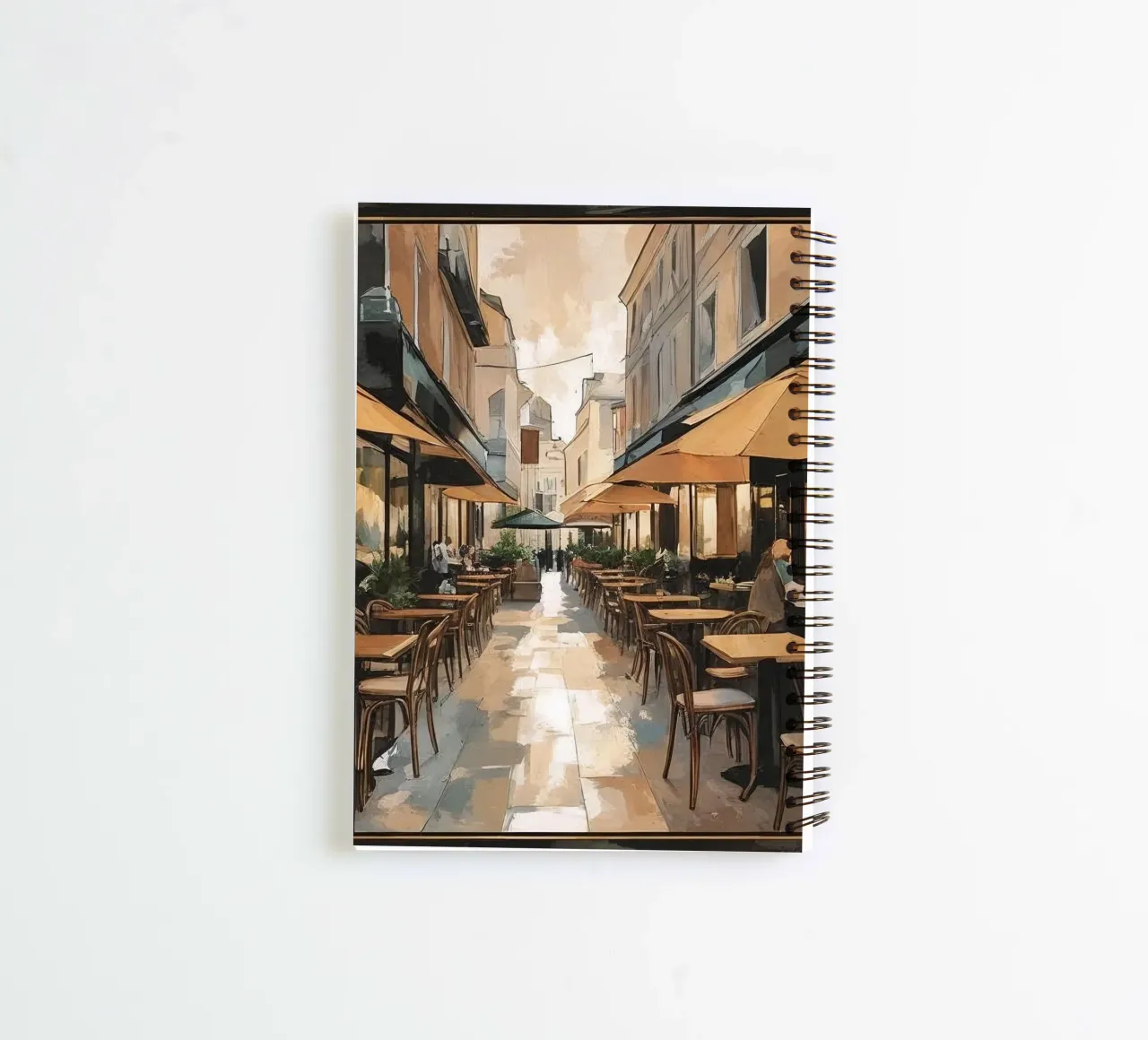 seating sidewalk spiral notebook by cofa home
