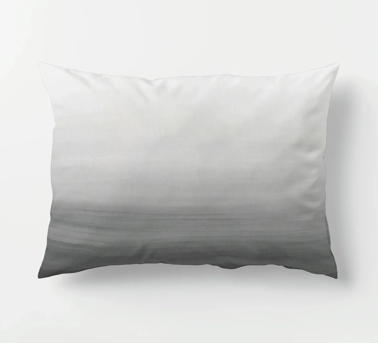 Gradiente acquerello grigio cuscino da NouveauPrints