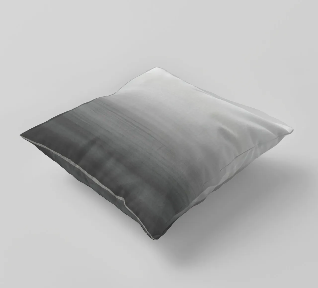 Gradiente acquerello grigio cuscino da NouveauPrints