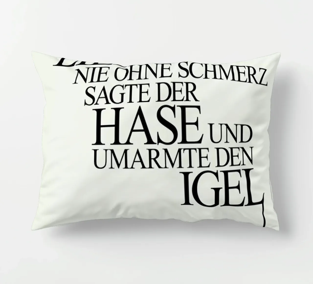 Hase Und Igel cuscino da Kubistika