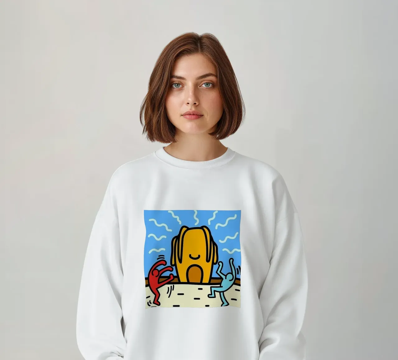 KH colabora con el rapero Legend sudadera de SRI WEDARI GALLERY