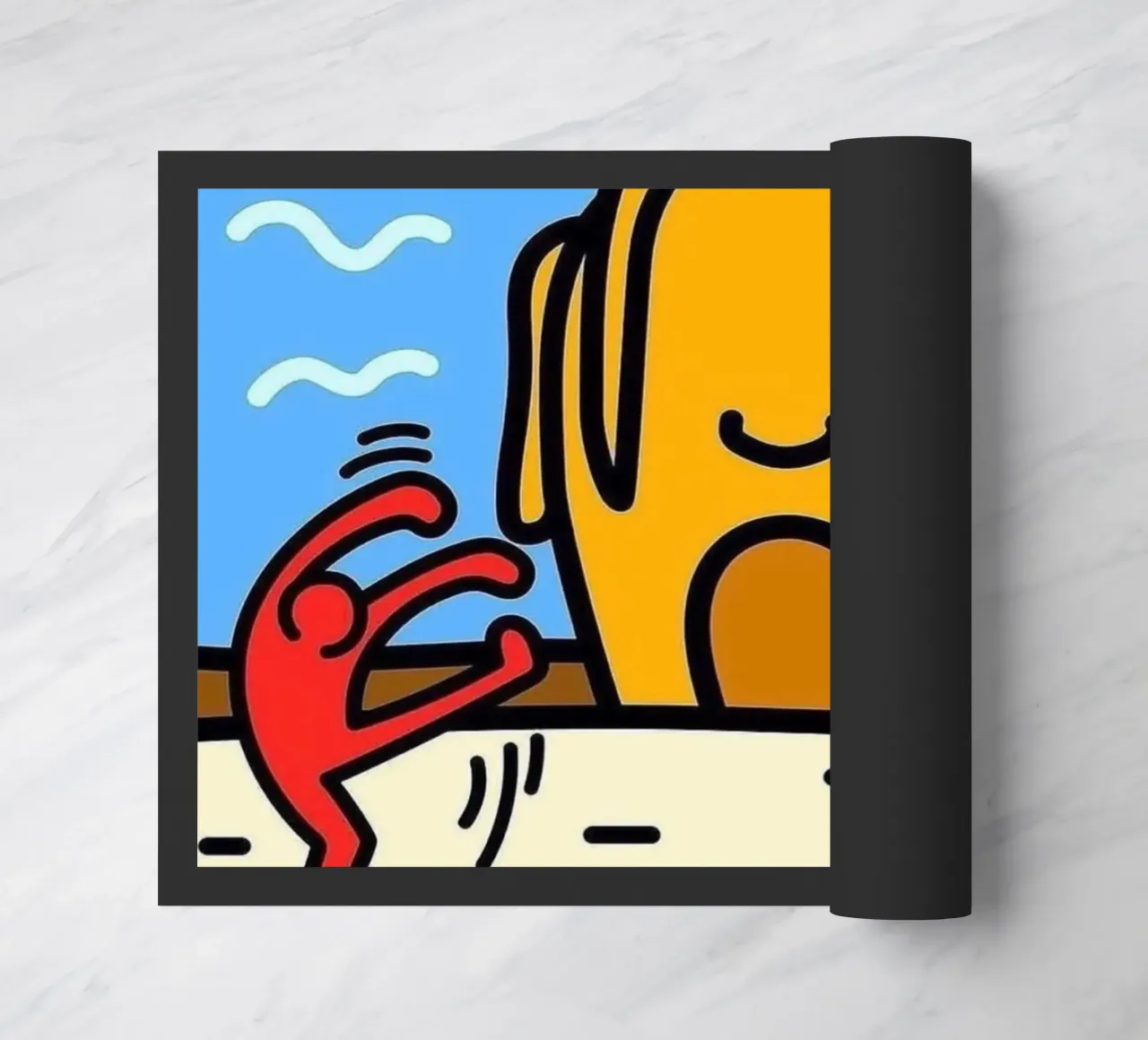 KH collabora con il rapper Legend zerbino da SRI WEDARI GALLERY
