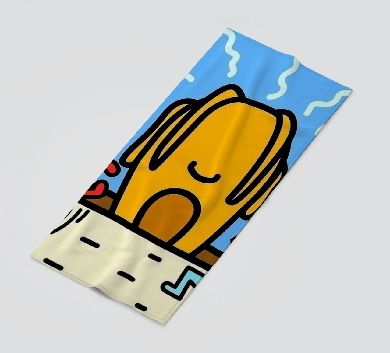 KH collabora con il rapper Legend telo mare da SRI WEDARI GALLERY