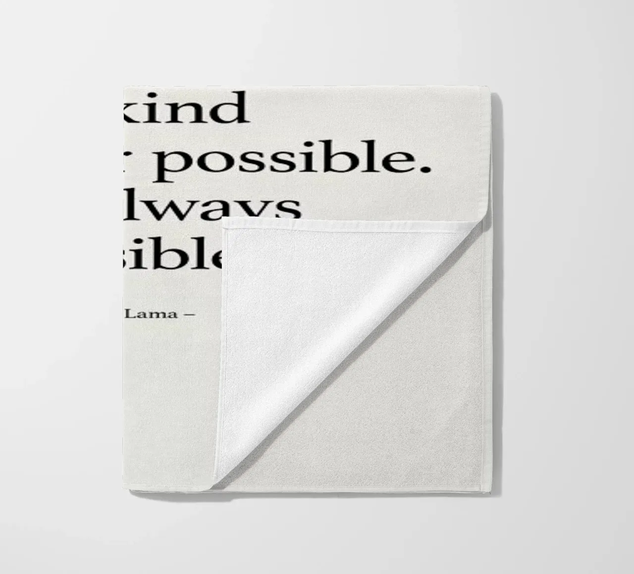 Always Be Kind telo mare da Kubistika