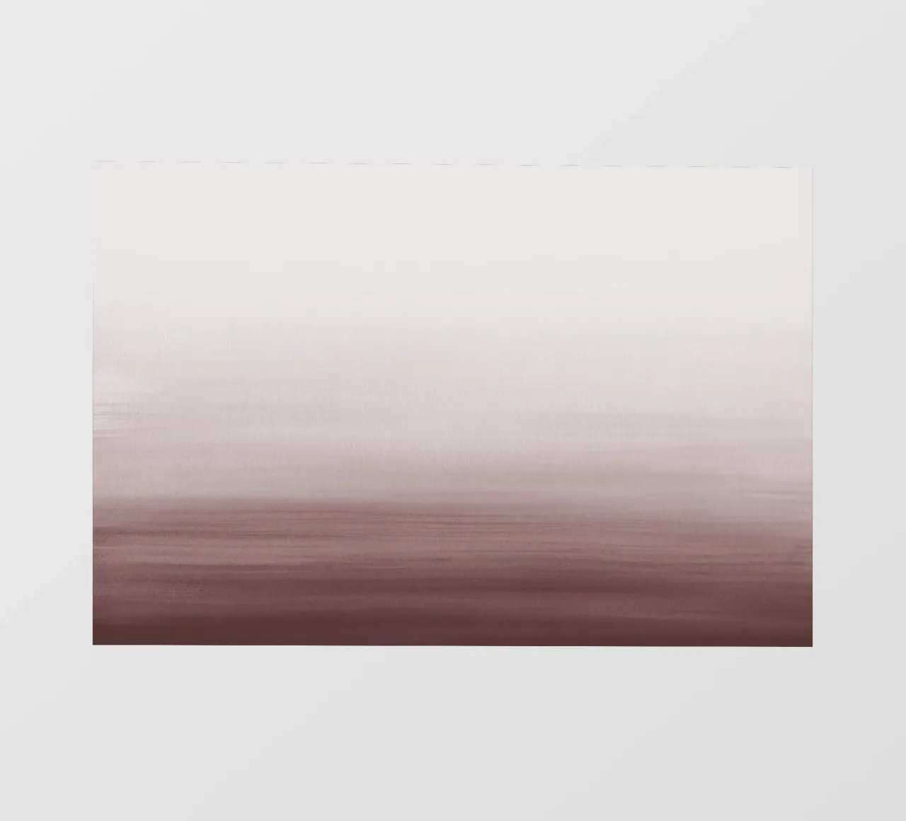 Gradiente acquerello borgogna telo in pvc da NouveauPrints