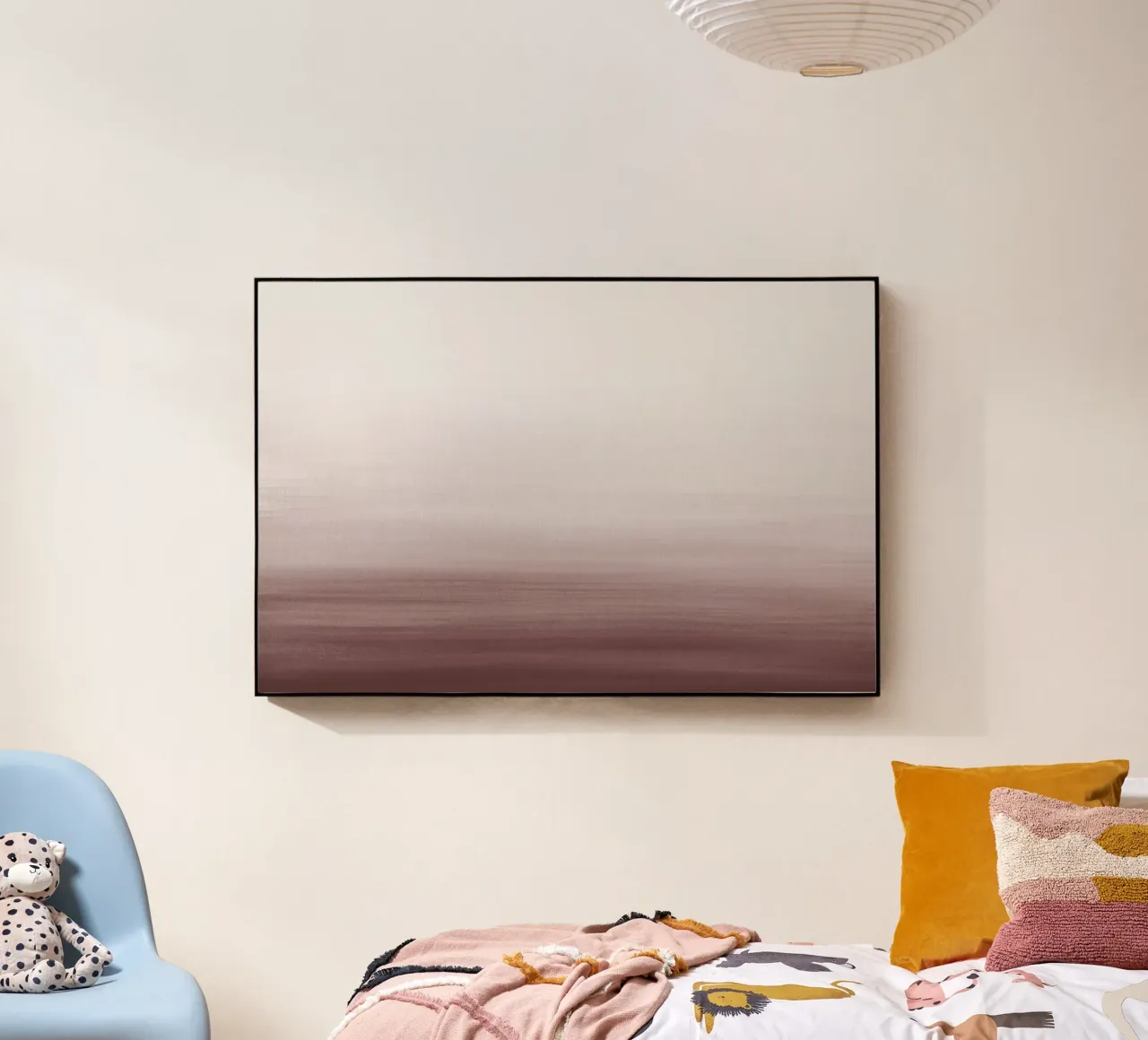 Gradiente acquerello borgogna plexiglass da NouveauPrints