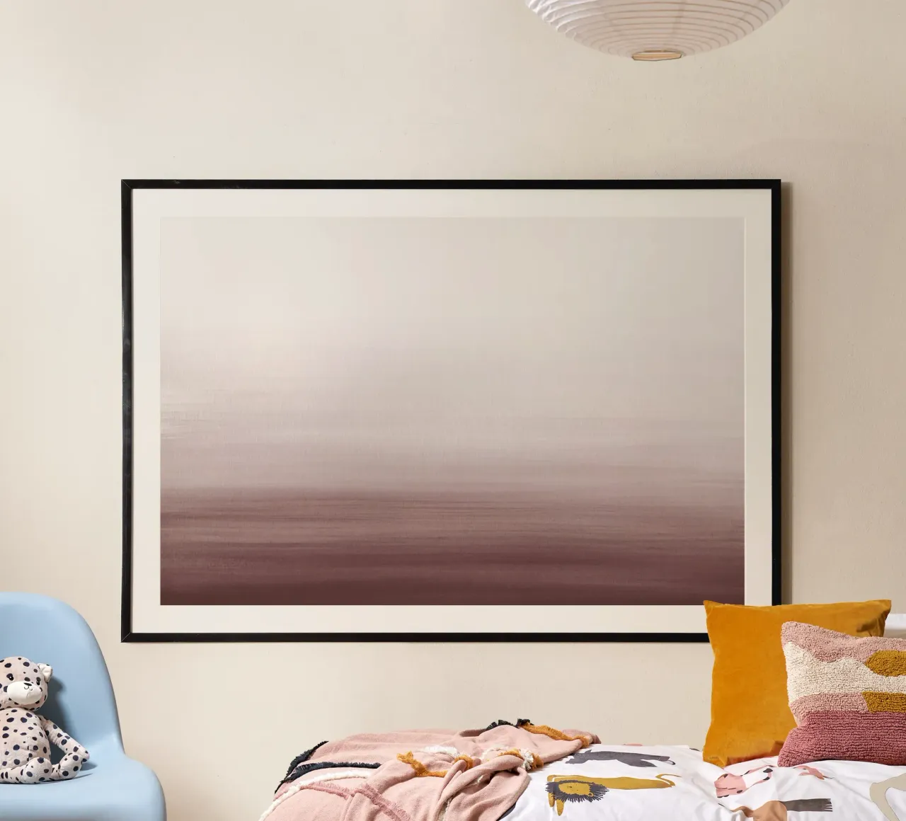 Gradiente acquerello borgogna carta hahnemühle da NouveauPrints