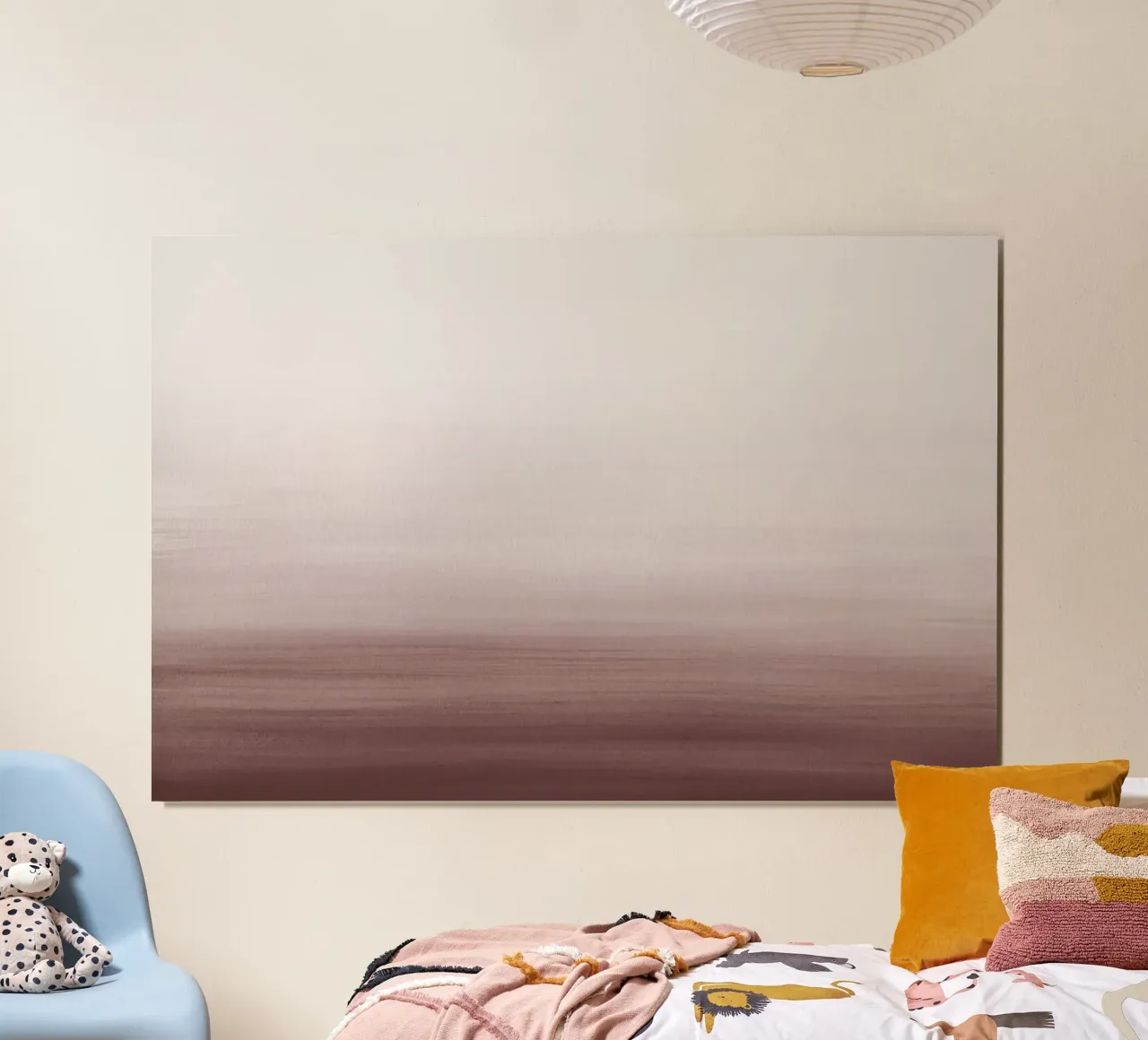 Gradiente acquerello borgogna carta hahnemühle da NouveauPrints