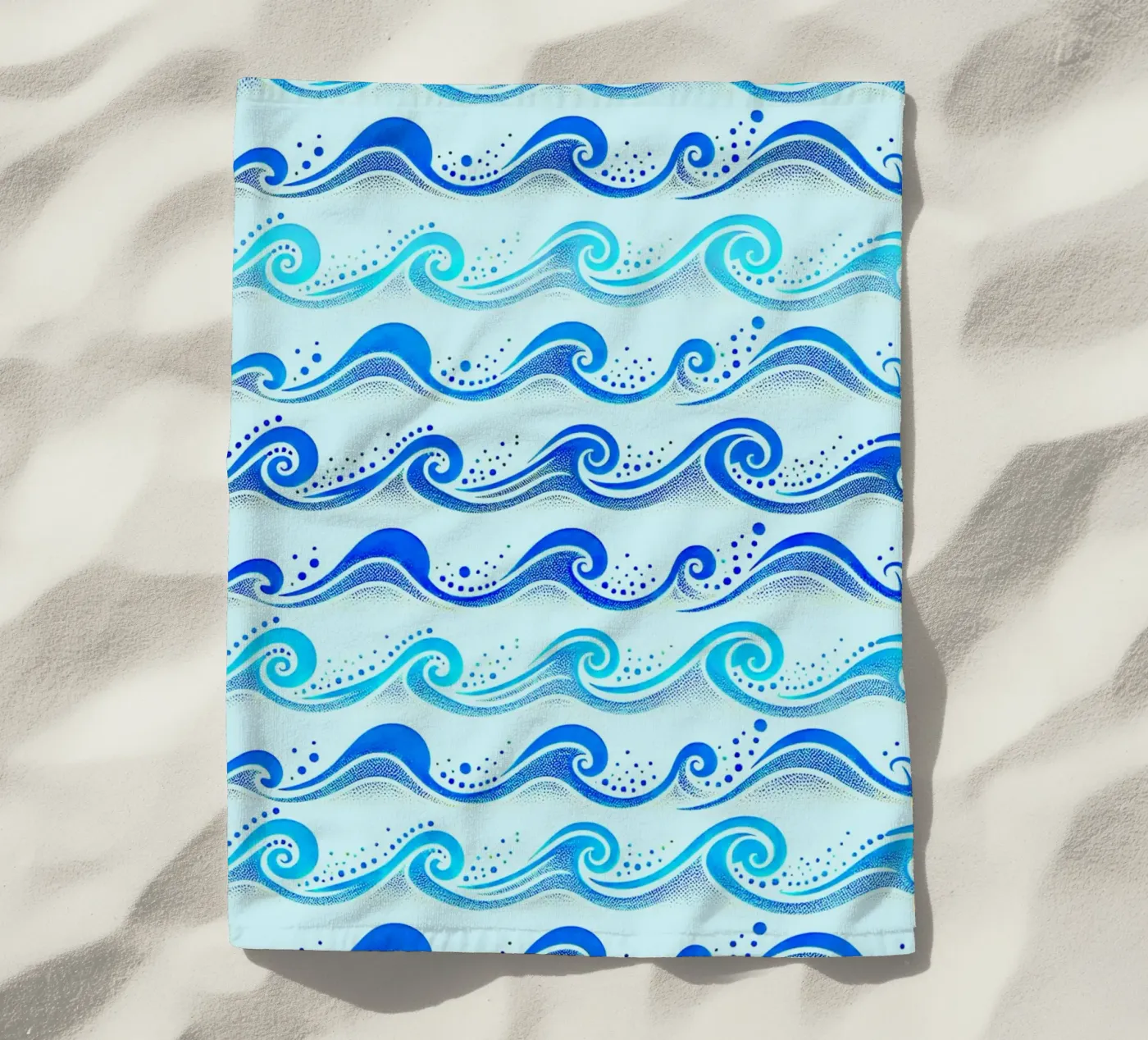 Onde Azzurro telo mare da SilverPegasus