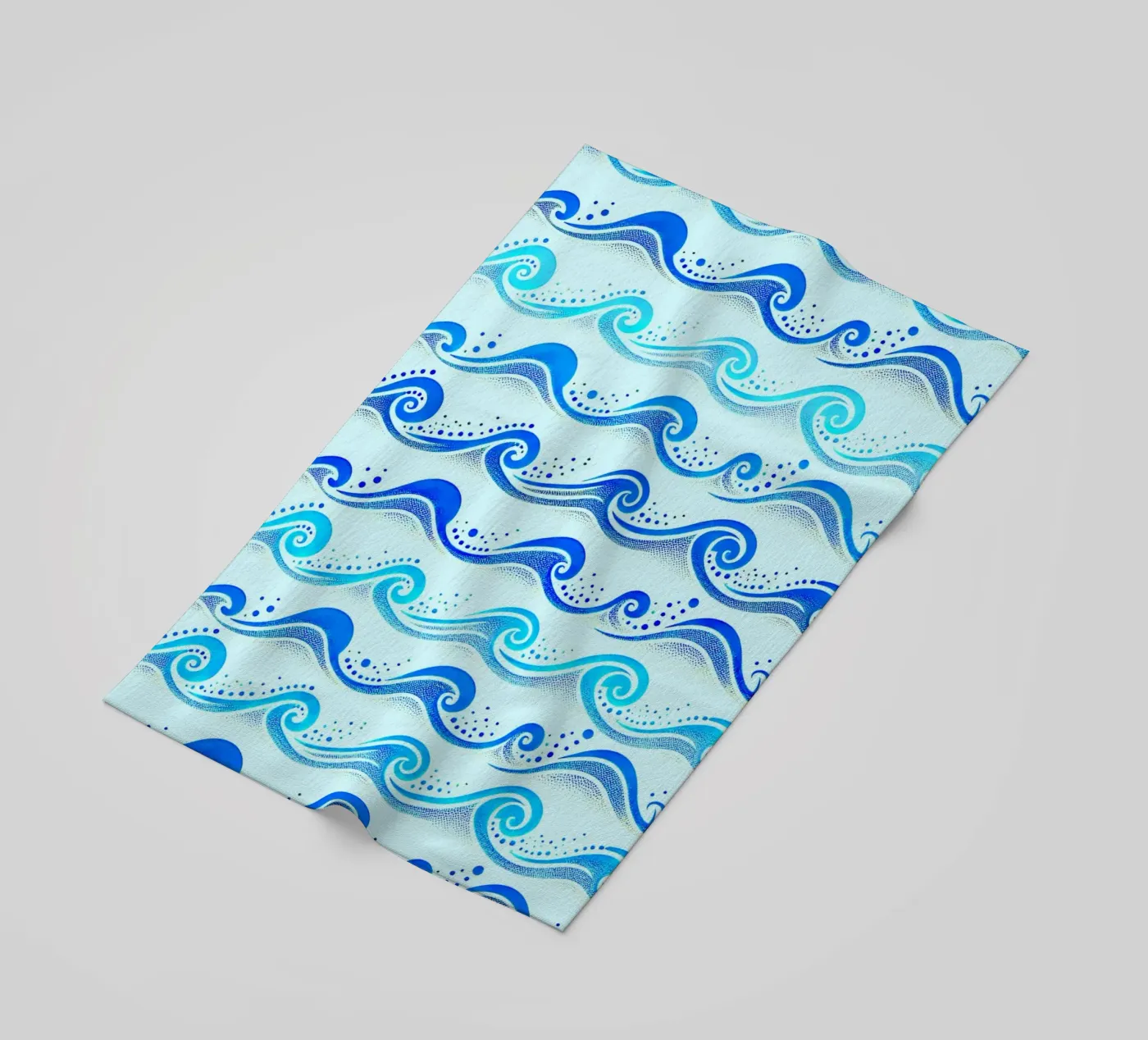 Onde Azzurro telo mare da SilverPegasus