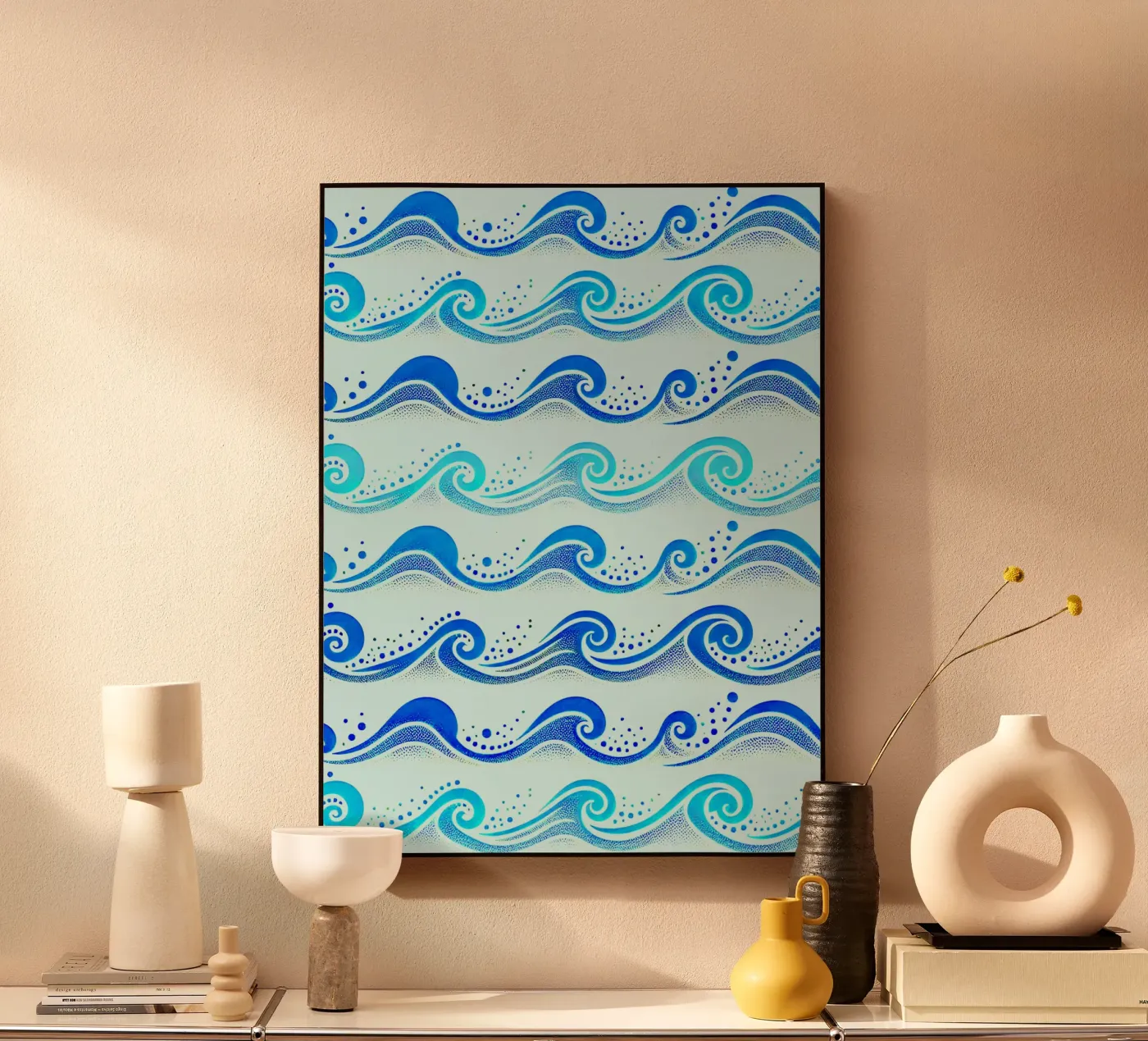 Onde Azzurro plexiglass da SilverPegasus