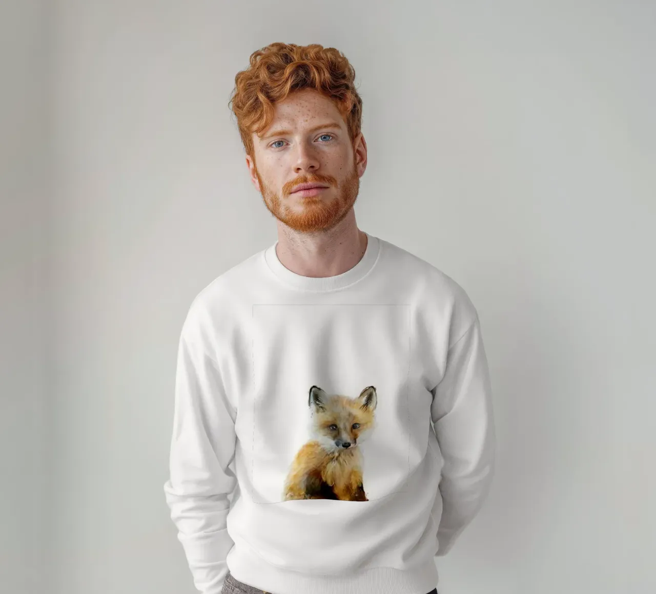 Süßer kleiner Fuchs Sweatshirt von amnda shope