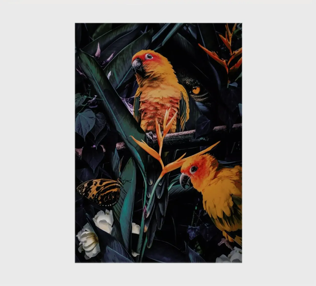 Jungle Scene 2 notitieboek van Wouter Rikken
