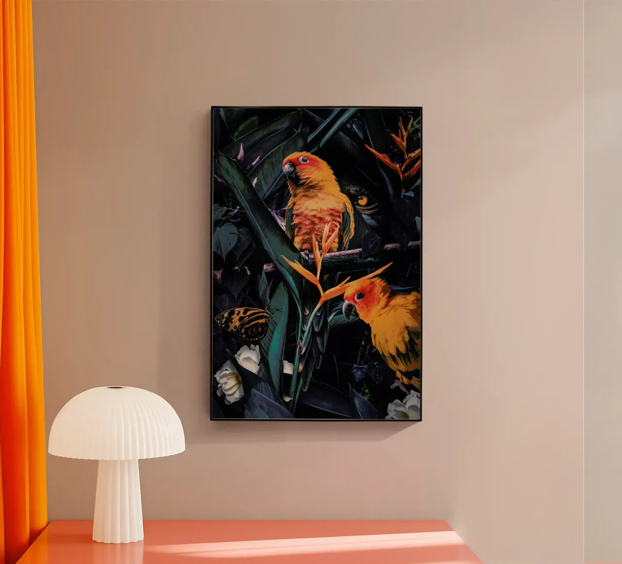 Jungle Scene 2 plexiglass da Wouter Rikken