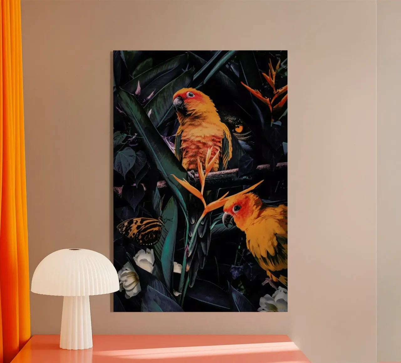 Jungle Scene 2 plexiglass da Wouter Rikken