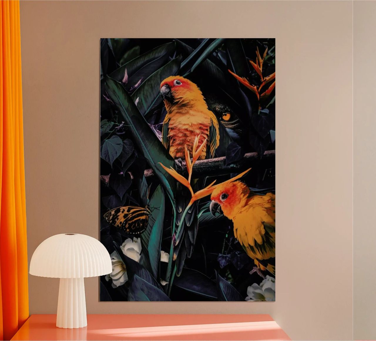 Jungle Scene 2 poster by Wouter Rikken