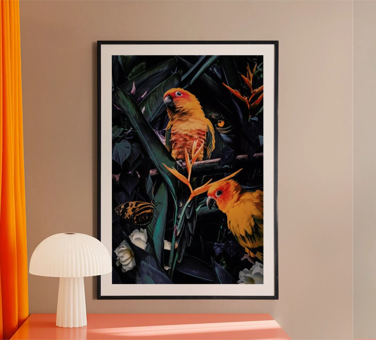 Jungle Scene 2 poster by Wouter Rikken