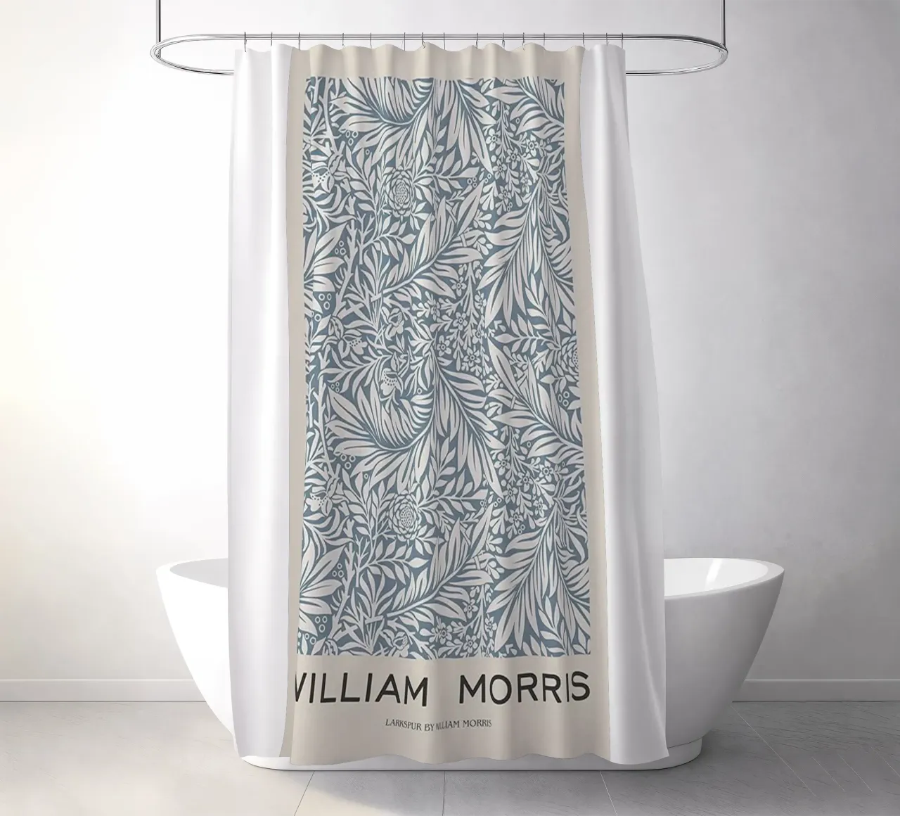 William Morris 1 shower curtain by Art In The Sky