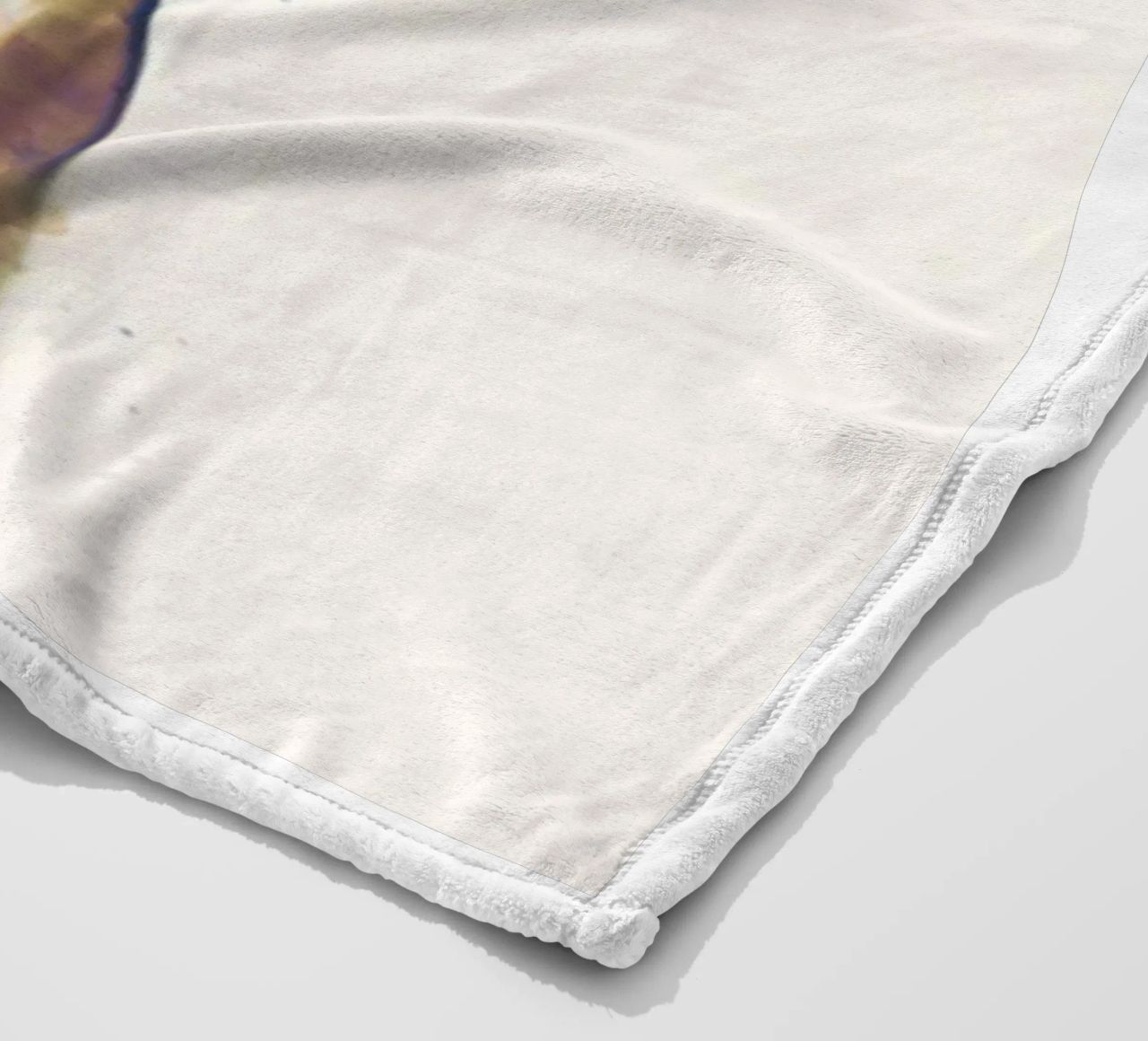 cervo con corna appuntite coperta in pile da amnda shope