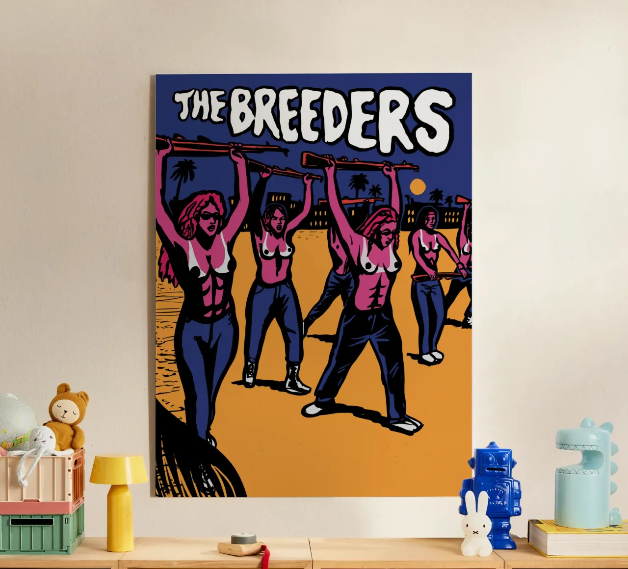 The Breeders plexiglass da Nadirsungga