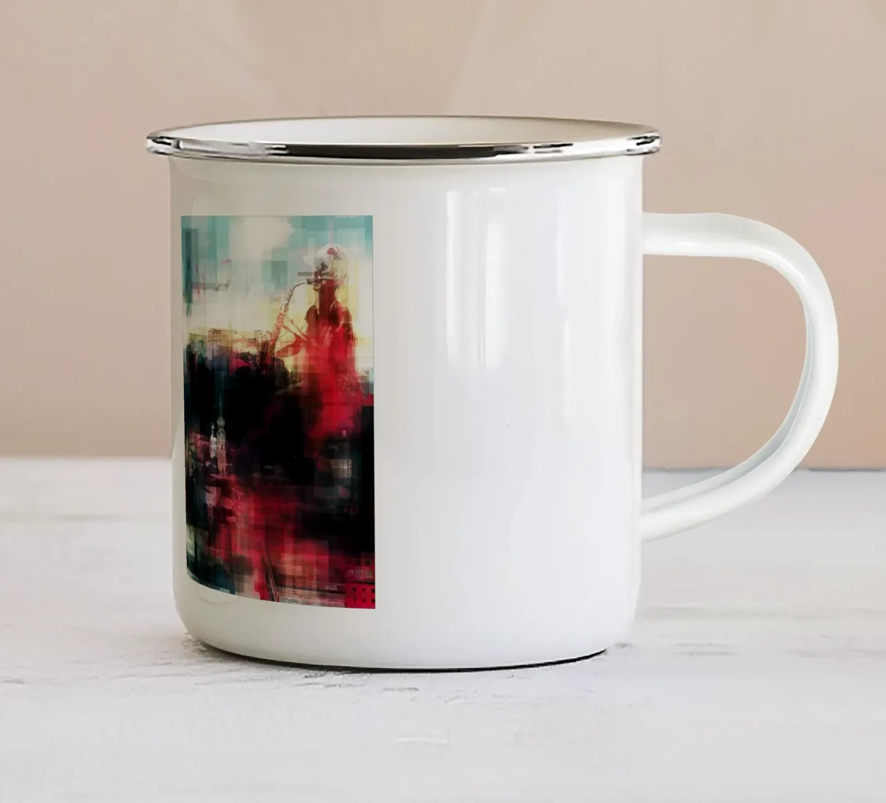 Benvenuti a Salisburgo tazza in smalto da the-witcher