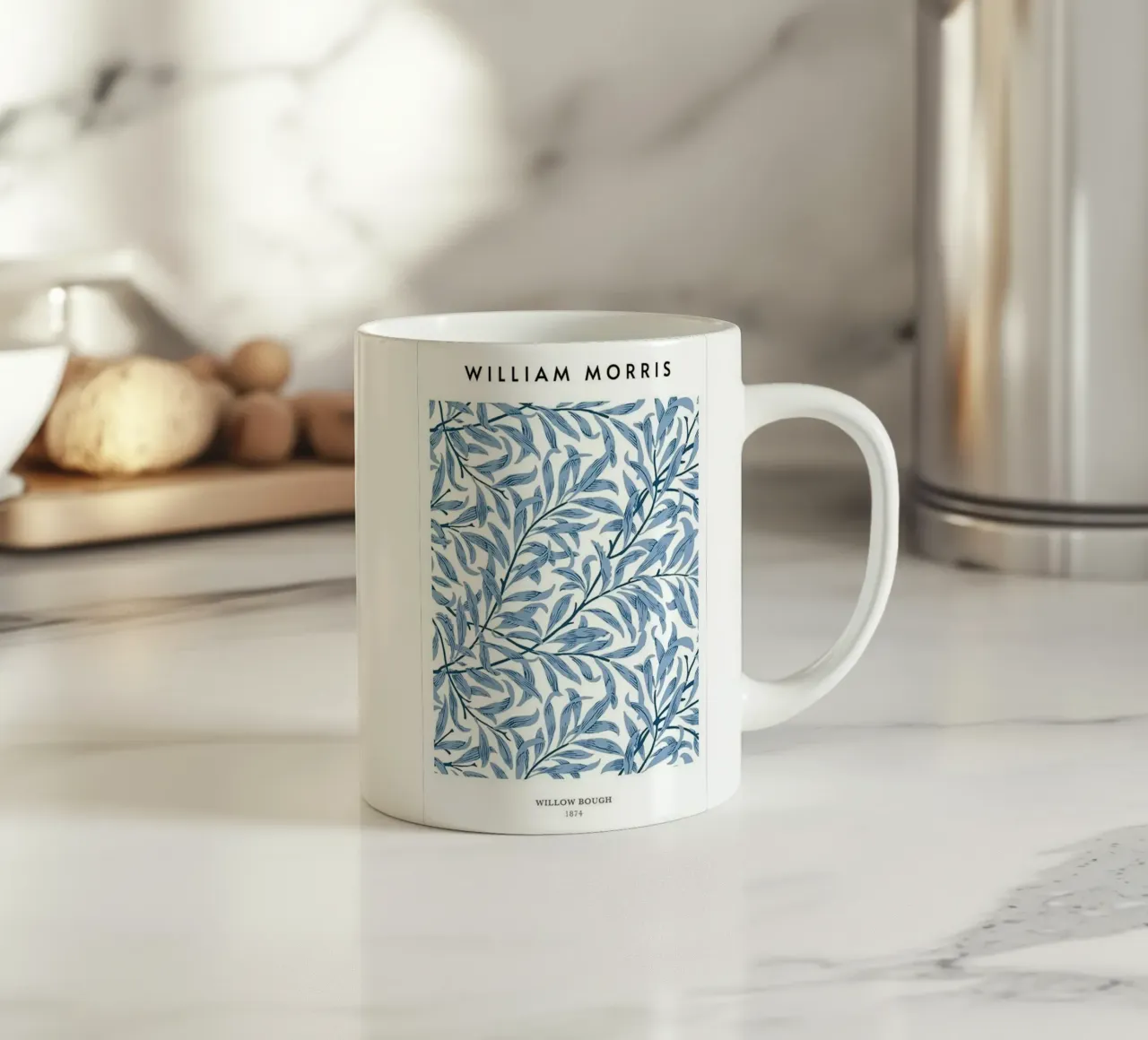 William Morris 2 tazza in ceramica da Art In The Sky