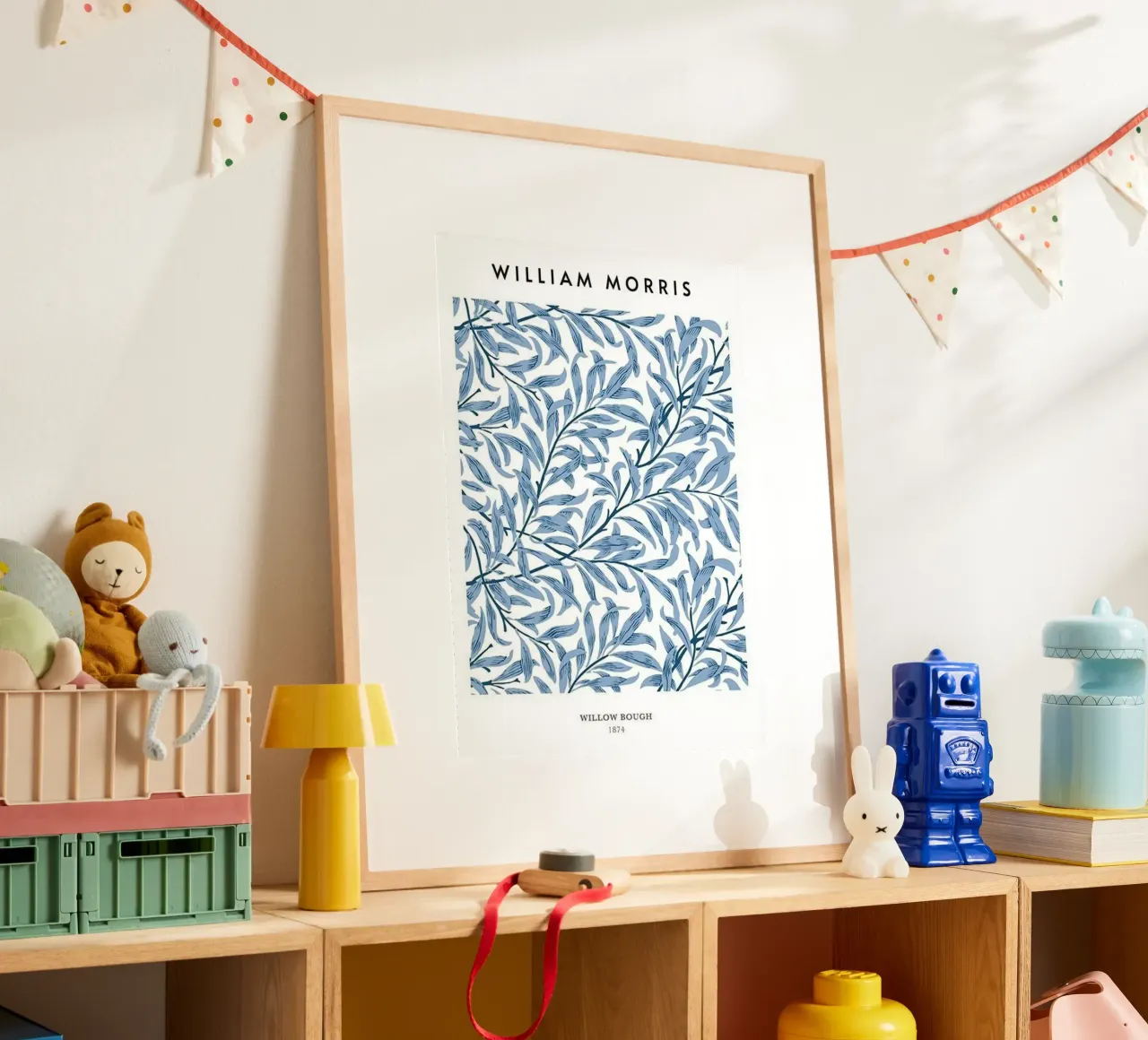 William Morris 2 poster con telaio in legno da Art In The Sky