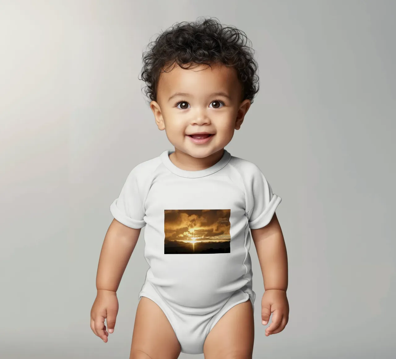 nuages au coucher du soleil body bébé de Earthly Visions