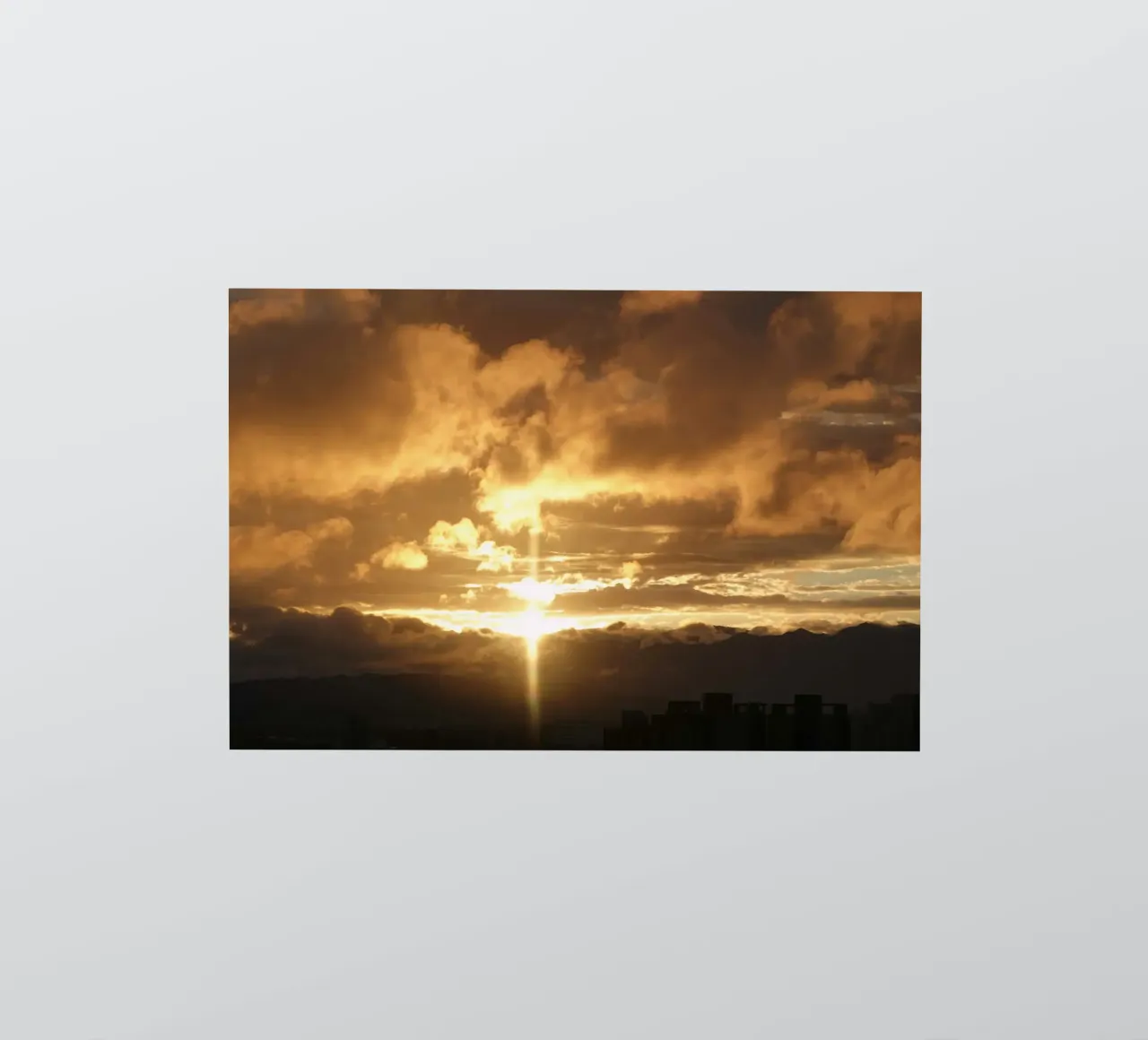 sunset clouds sticker by Earthly Visions