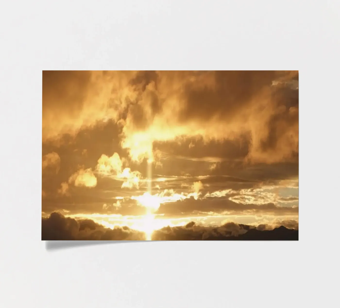 sunset clouds sticker sheet by Earthly Visions