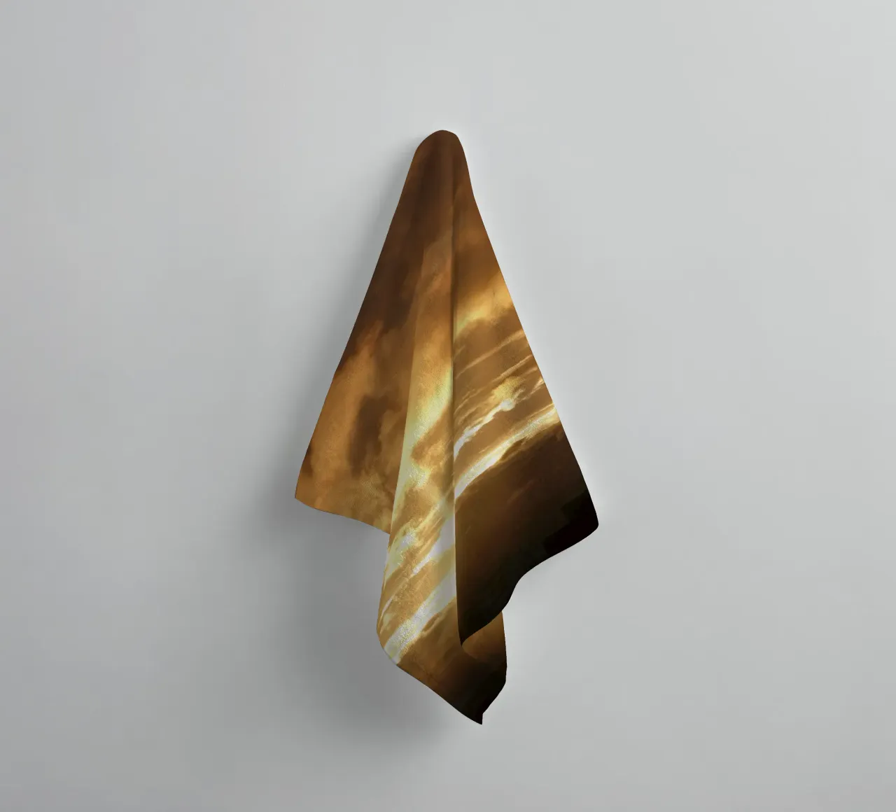 sunset clouds towel by Earthly Visions