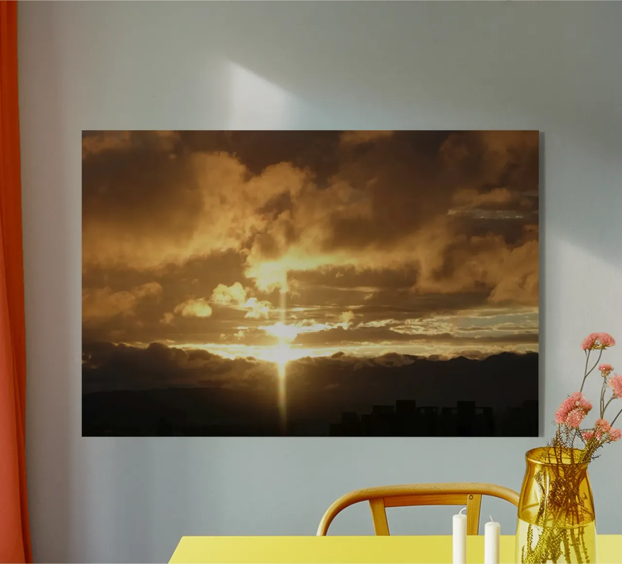 sunset clouds plexiglass da Earthly Visions