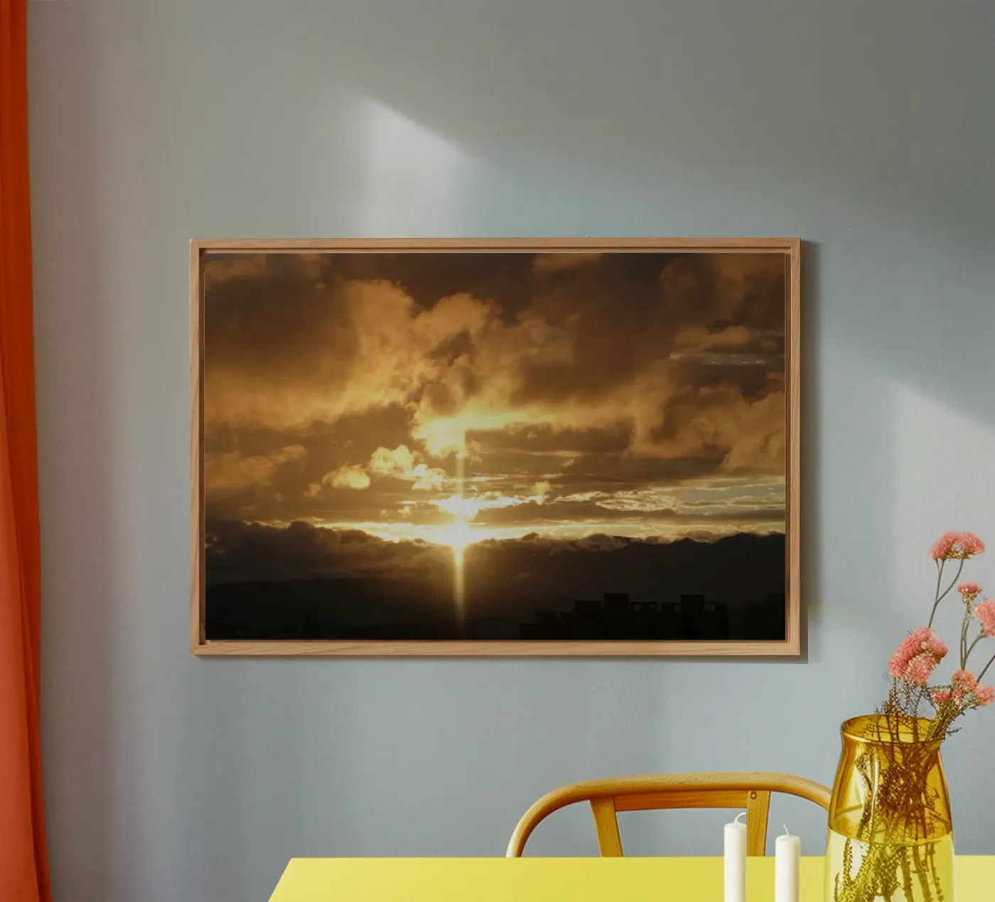 sunset clouds alluminio dibond da Earthly Visions