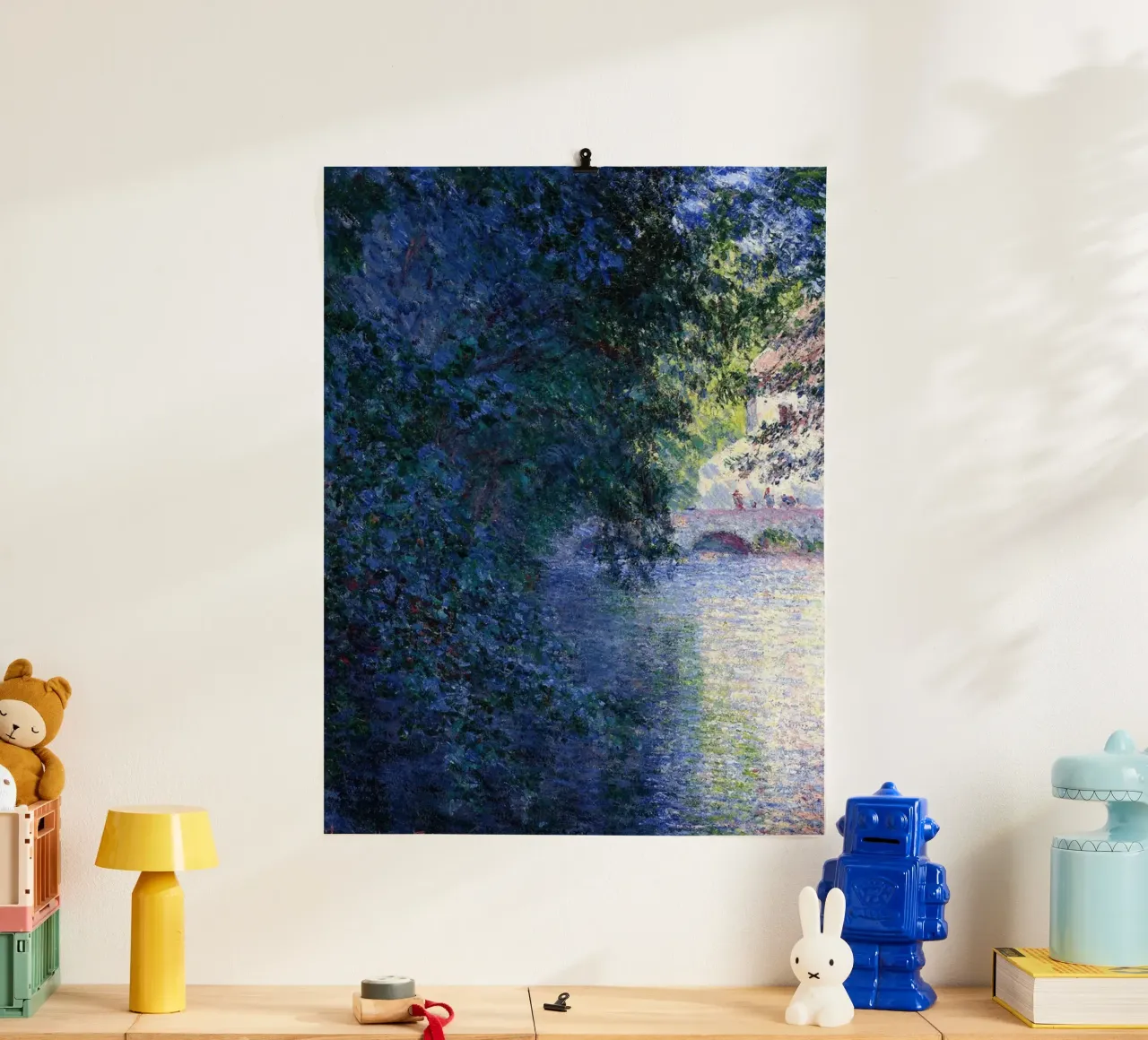 Monet Landschap Abstract hahnemühle van Günstiger Laden