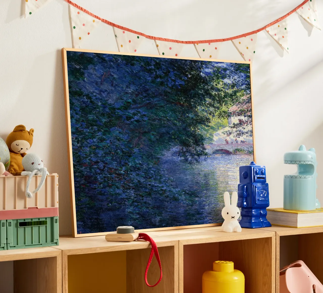 Monet Landschap Abstract hahnemühle van Günstiger Laden