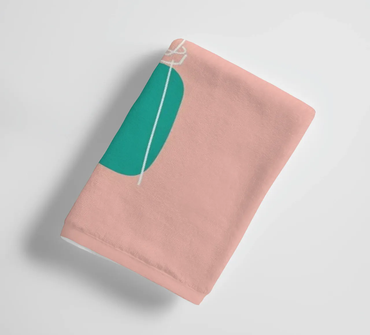 Two Flowers towel by Ninhol