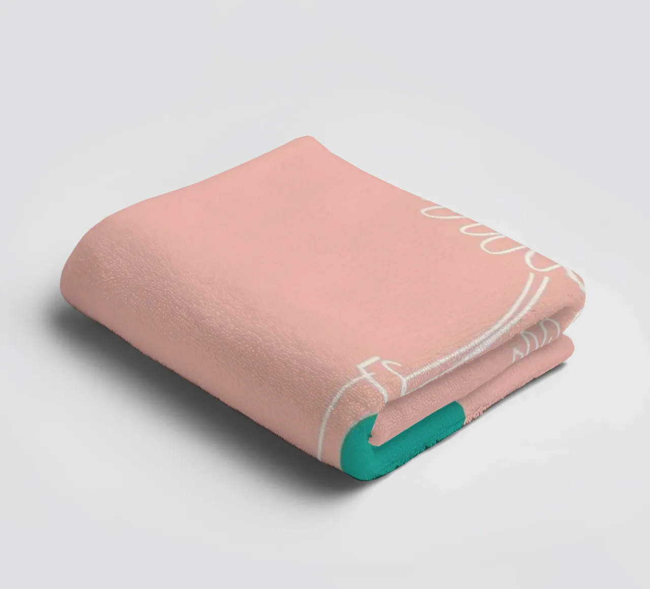 Two Flowers towel by Ninhol
