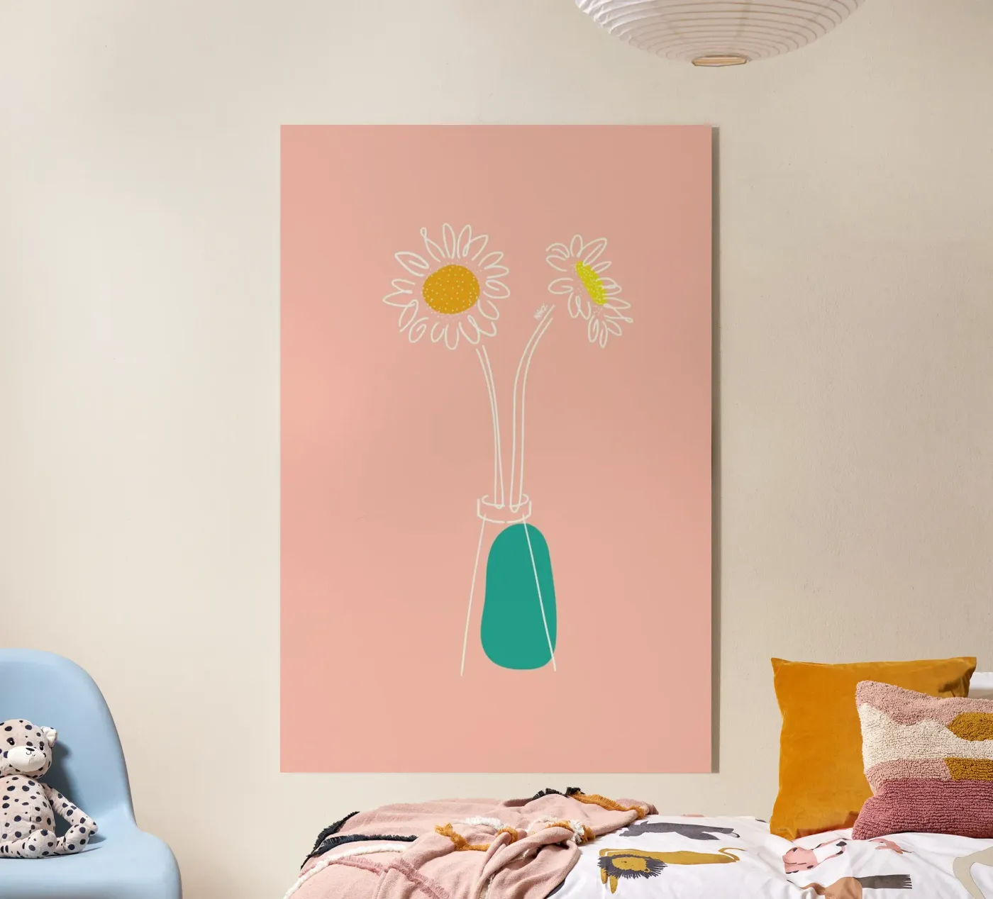 Two Flowers plexiglass da Ninhol