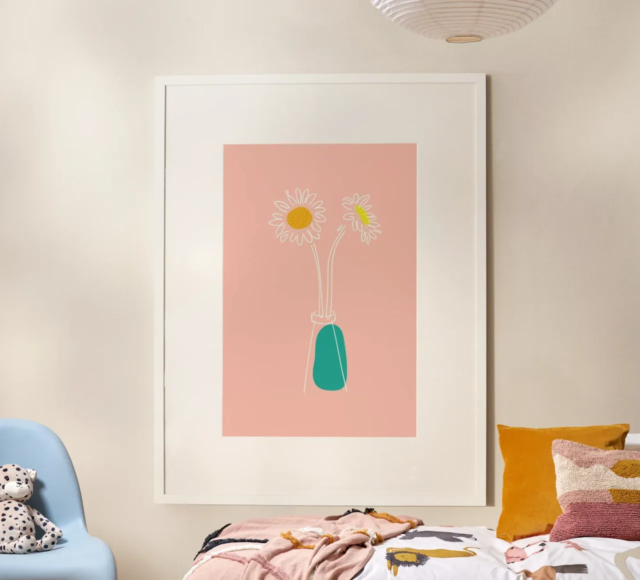 Two Flowers poster by Ninhol