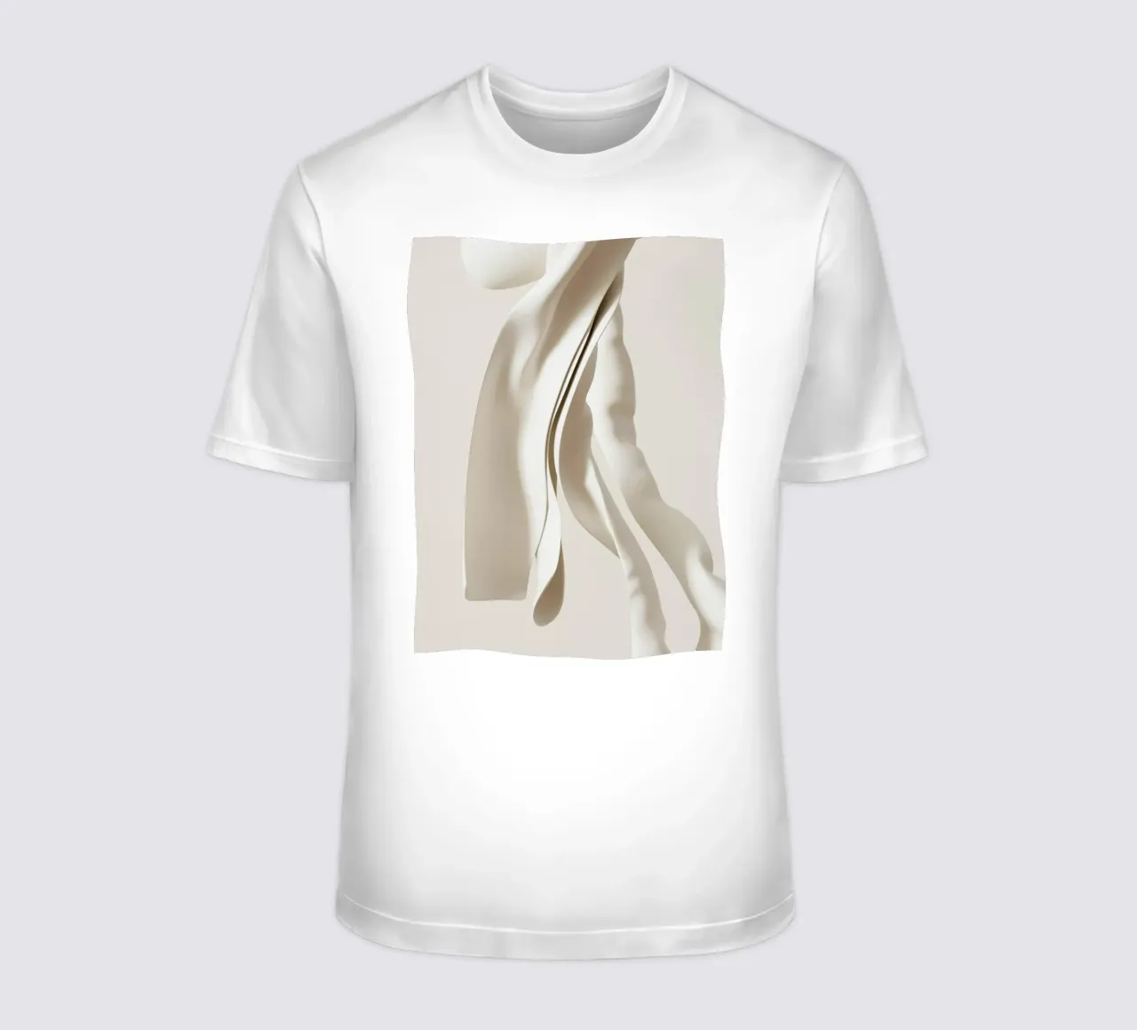 tessuto forme astratte t-shirt da Earthly Visions
