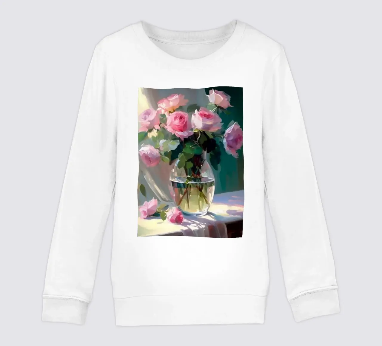 Monet - Vaso di fiori felpa bambino da Günstiger Laden