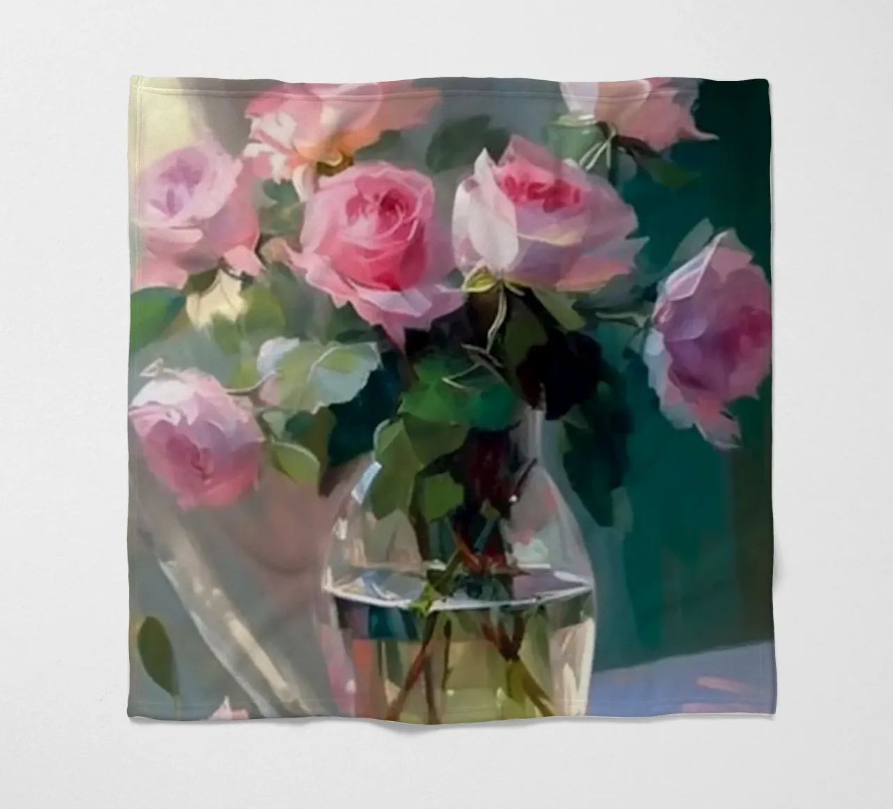 Monet - Vaso di fiori coperta in pile da Günstiger Laden