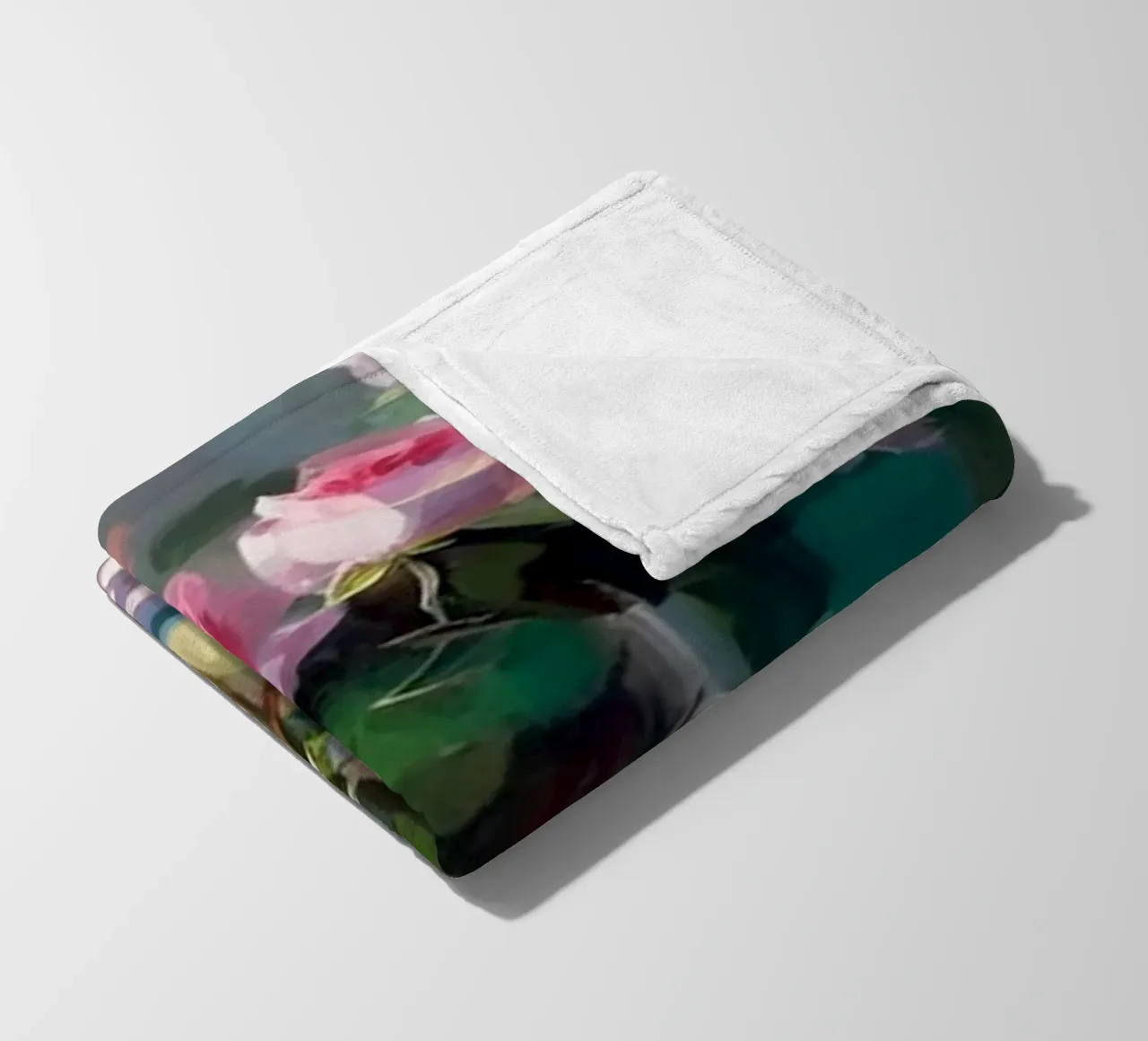 Monet - Vaso di fiori coperta in pile da Günstiger Laden